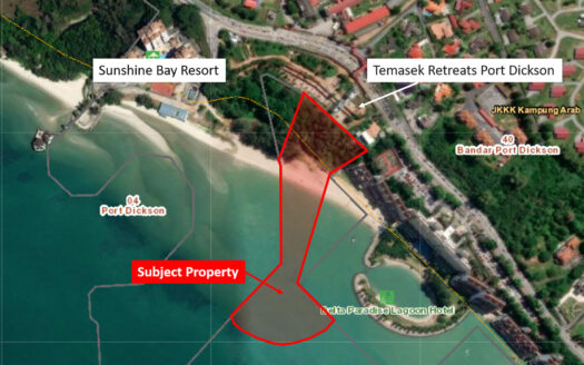 Resort Land in Port Dickson (Facing Sea View)